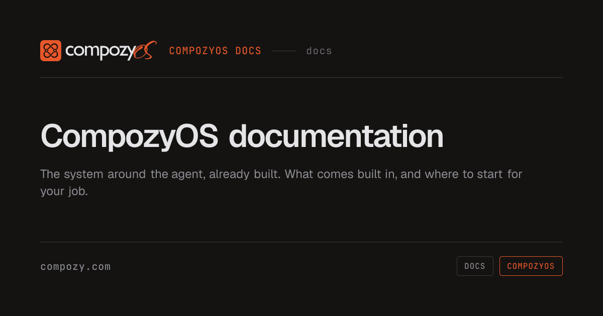 CompozyOS documentation